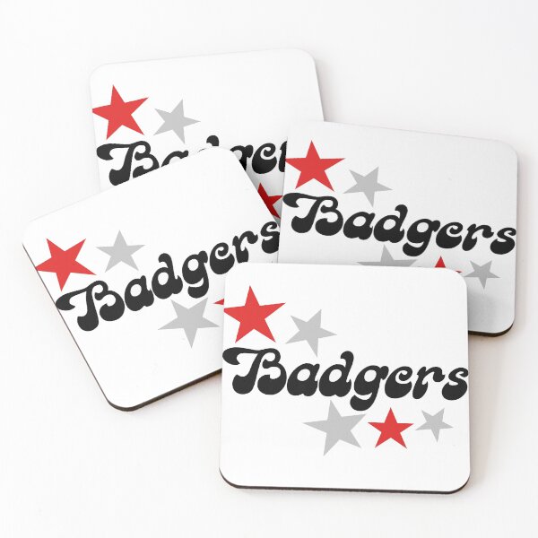 Item preview, badgers designed and sold by createdbysydd.