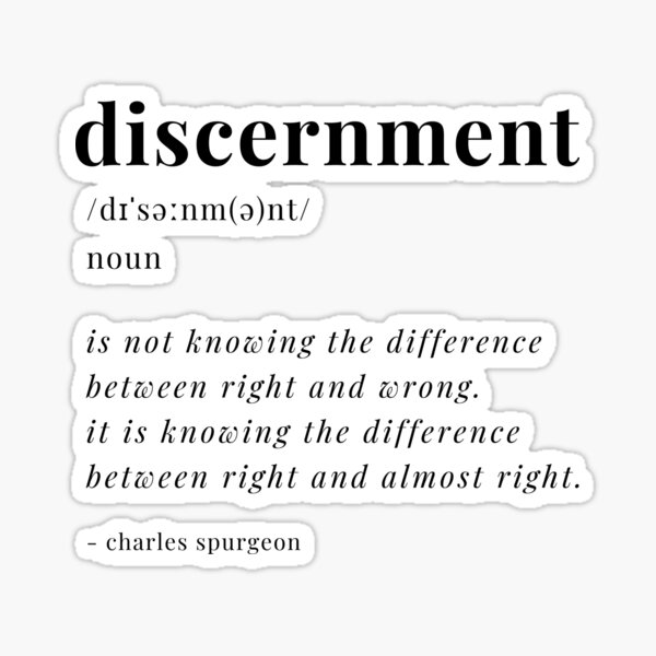  Discernment Definition Lowercase Text Design Charles Spurgeon Quote 