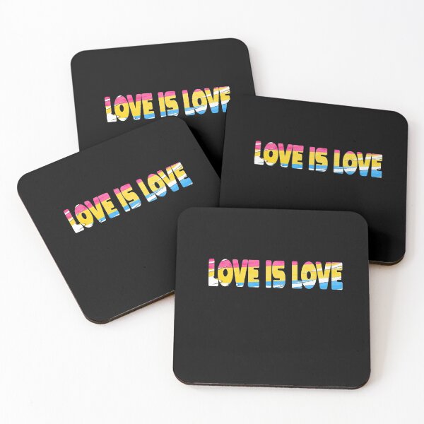 Item preview, Pansexual Pride Love Is Love  designed and sold by MillanMarketing.