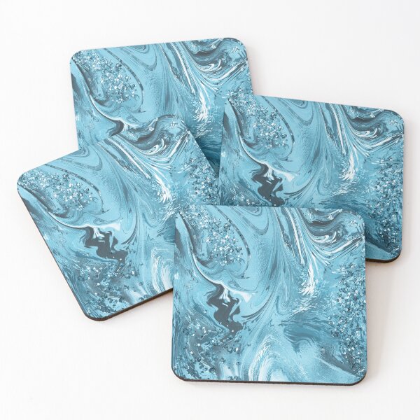 Item preview, Liquid Texture Art with Sparkle Detail designed and sold by WisdomInspired.