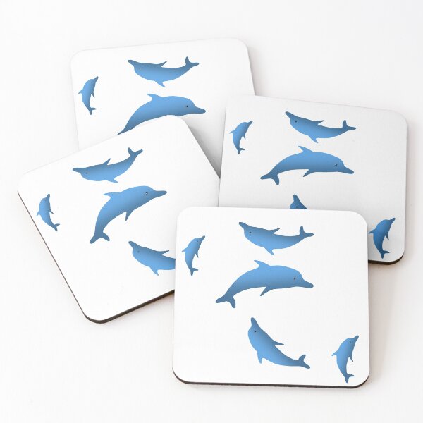 Item preview, Dolphin silhouettes designed and sold by kayodeDesign.