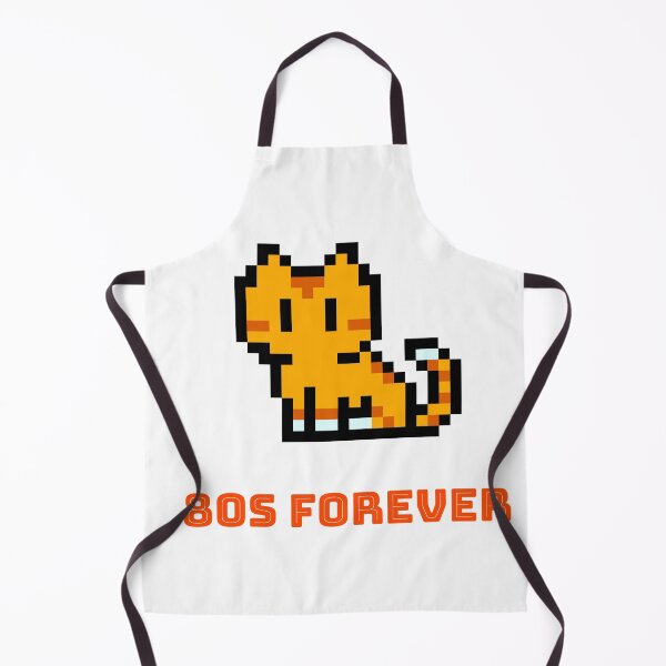 Item preview, 80s Forever Retro 8-bit Cat designed and sold by up4tee.