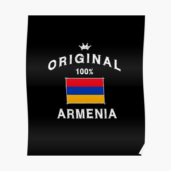 "Armenia Armenian Original Birth" Poster by GeogDesigns Redbubble
