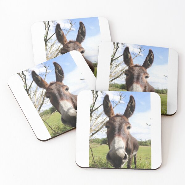 Item preview, Custard A portrait of a very naughty donkey designed and sold by Ladymoose.