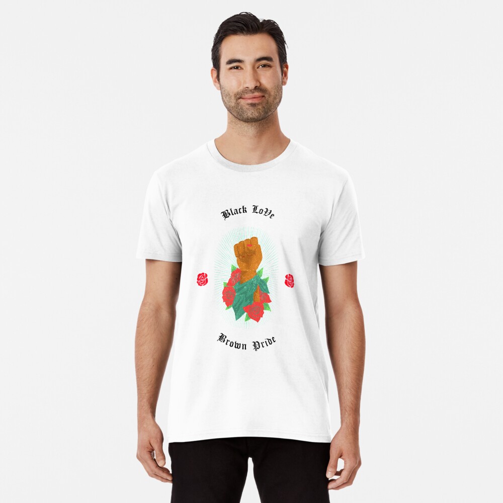 black love brown pride shirt