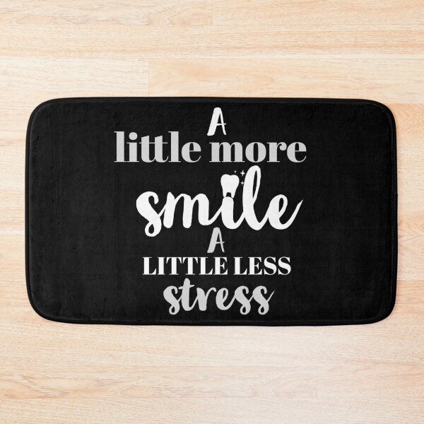 Item preview, a little more smile, a little less stress designed and sold by doctors-apparel.