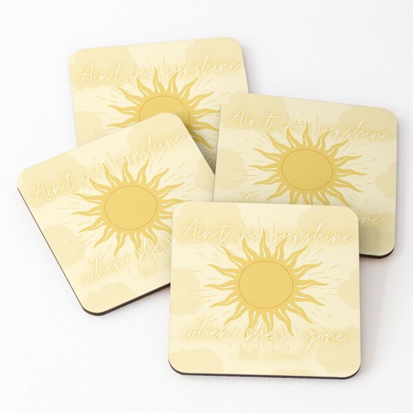Item preview, "Ain't No Sunshine When She's Gone" - Bill Withers designed and sold by ArtsyStopShop.