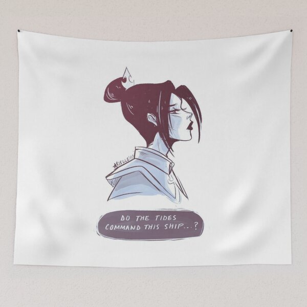 Item preview, azula who commands this ship sticker designed and sold by moon-drunk.