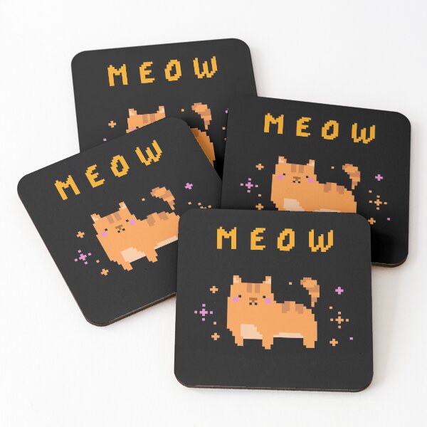 Item preview, Retro 8-bit Cat designed and sold by up4tee.
