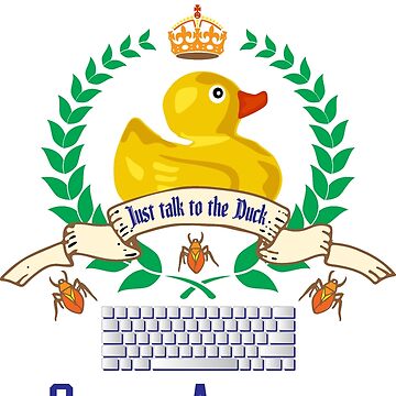 Artwork thumbnail, Rubber Duck Coding Academy Funny Coding & Computer Science Gift by DSeller