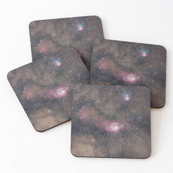 Item preview, Lagoon + Trifid Nebulae designed and sold by Giancarlo Erra Astro Prints & Merch.