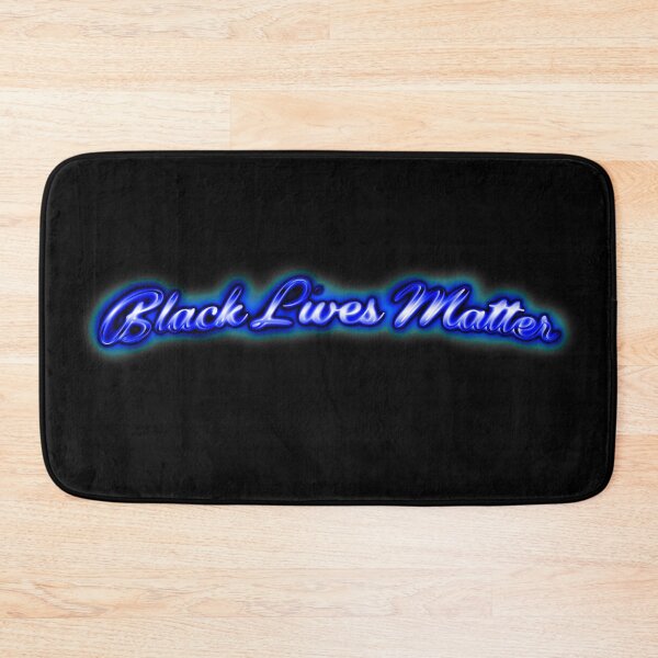 Item preview, BLM Blue Airbrush Text designed and sold by n rodriguez.