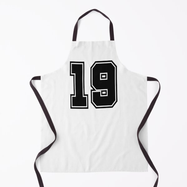 Item preview, 19 shirt number college style football soccer number designed and sold by GeogDesigns.
