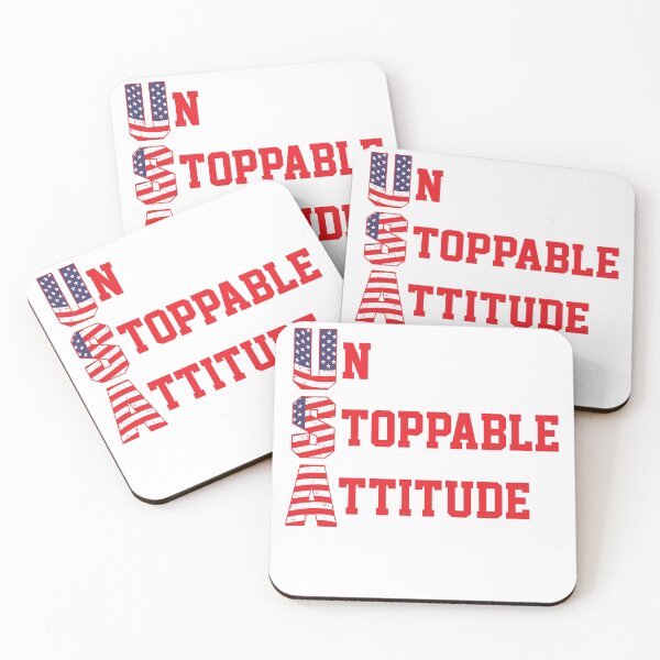 Item preview,  USA - Unstoppable Attitude designed and sold by EARNESTDESIGNS.