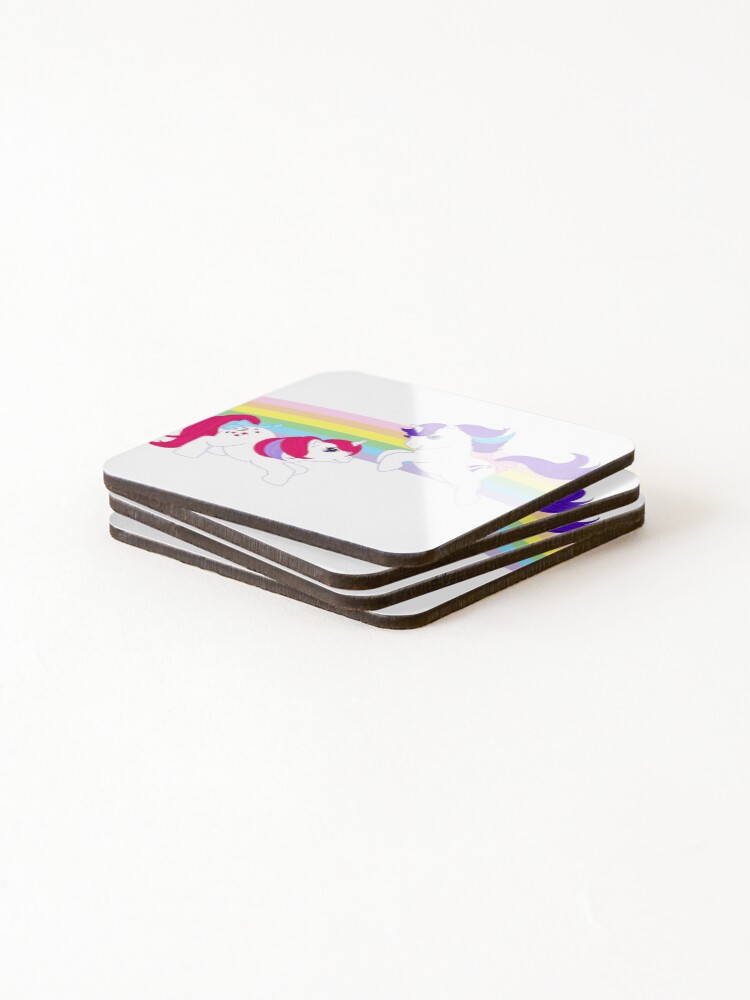 Alternate view of MLP Moondancer & Glory Coasters (Set of 4)