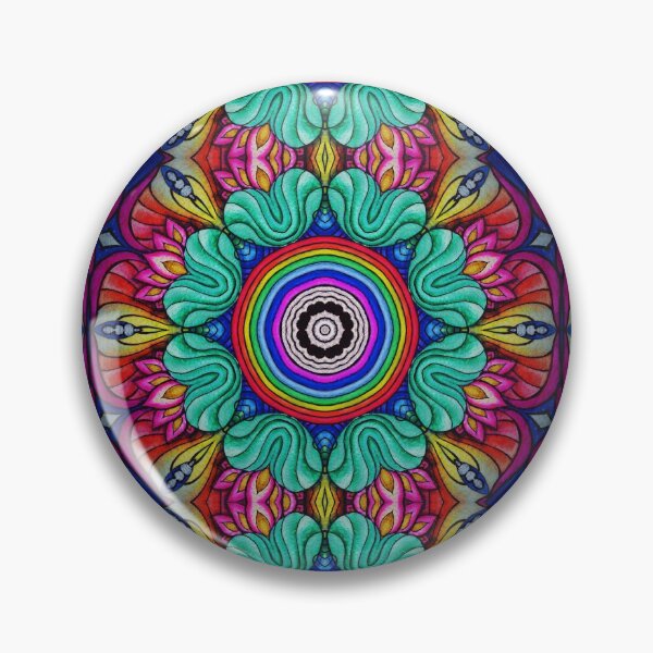 Aperçu de l'œuvre Joyeux mandala créée et vendue par Michell Rosenthal.