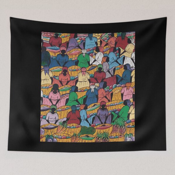 Item preview, Haitian Merchants Art - Penti Machan Kap Vann Nan Mache designed and sold by makeitadmirable.