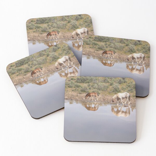 Item preview, Mirror Images - South Steens Mustangs 0994 designed and sold by Kristina Rinell.