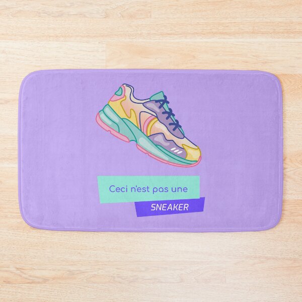 Item preview, Ceci n'est pas une Sneaker Rene Magritte Classic 90s 80s Retro Tennis Shoe Fun Crep Bright Pastel Surrealist Artwork designed and sold by CreatedbyJR.