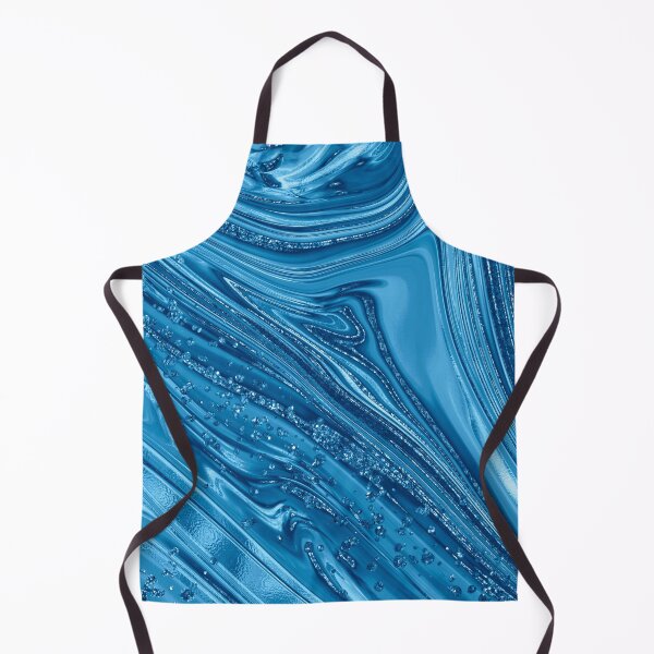 Item preview, Blue Liquid Metal with Sparkle Texture designed and sold by WisdomInspired.
