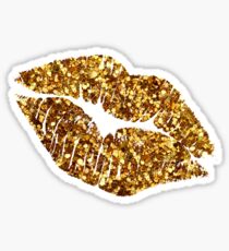 Glitter Lips! Sticker