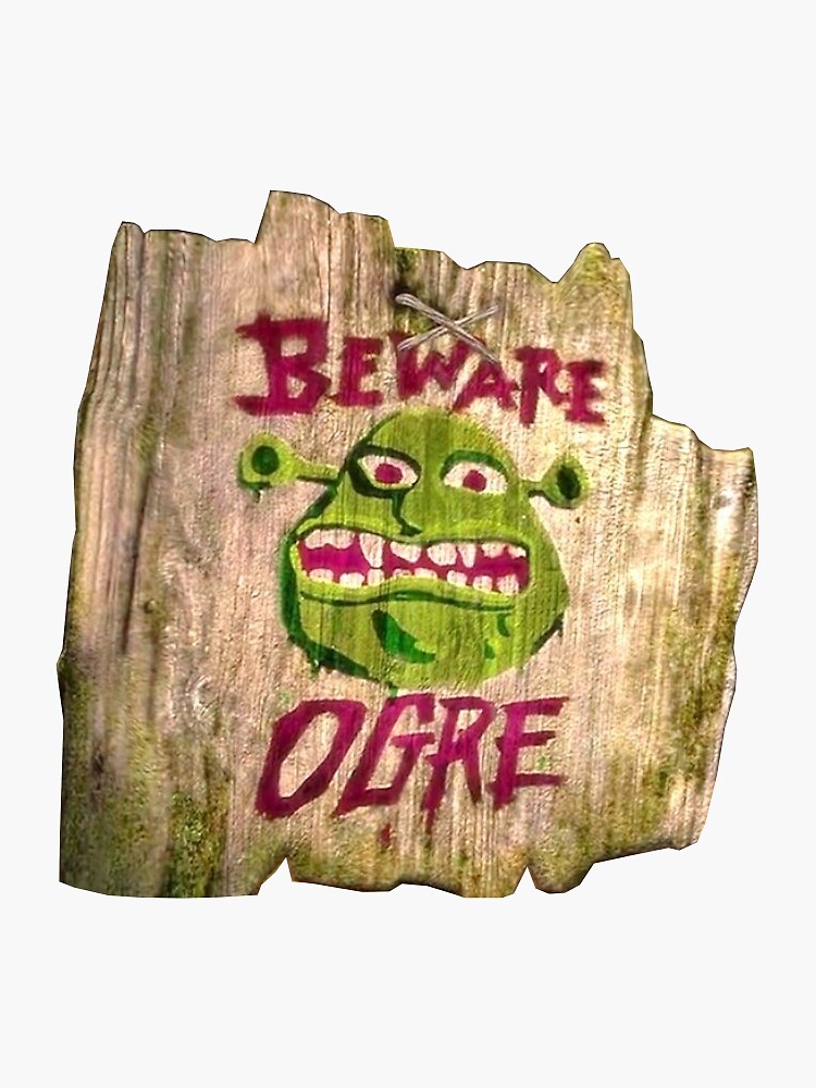 Sign Shrek Sticker by Perecz Annabella for iOS & Android