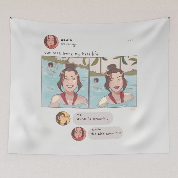 Item preview, azula's instagram sticker designed and sold by moon-drunk.