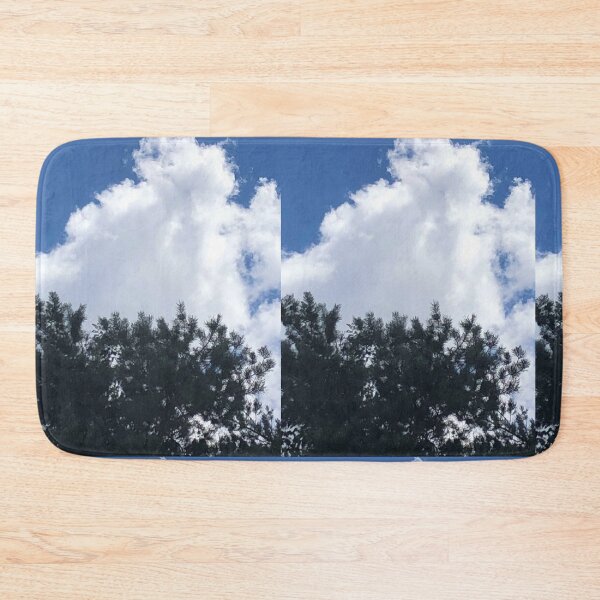 Item preview, Clouds In Blue Sky Trees  designed and sold by Kaushal Pal.