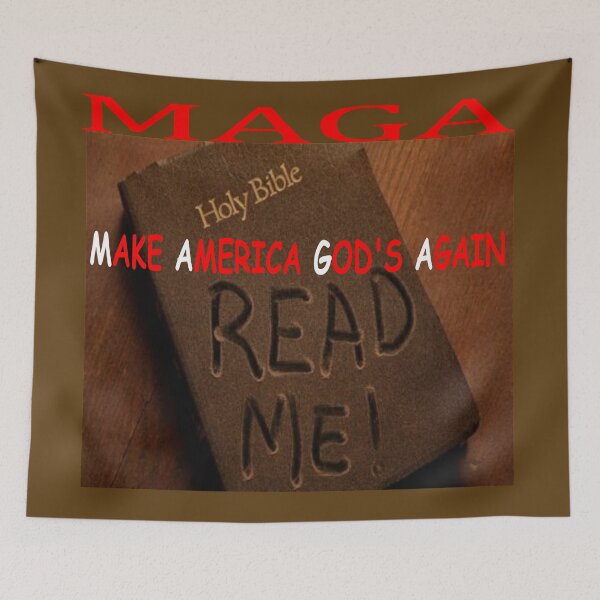 Item preview, MAGA in GOD WE TRUST designed and sold by Dat Thang Production.
