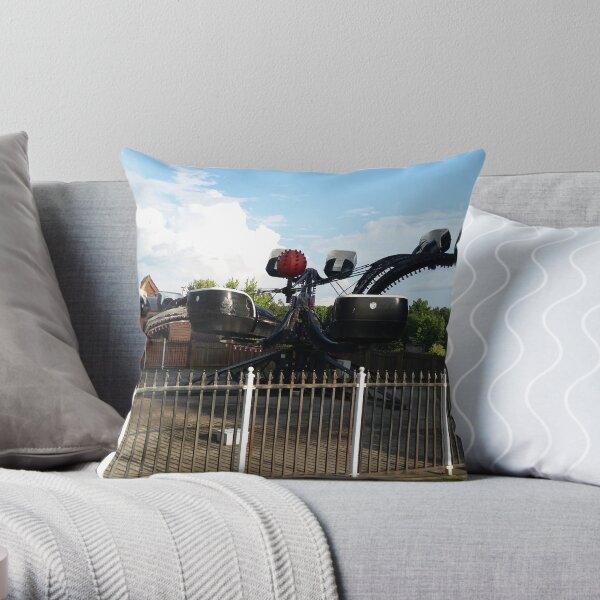 Spider Ride Throw Pillow