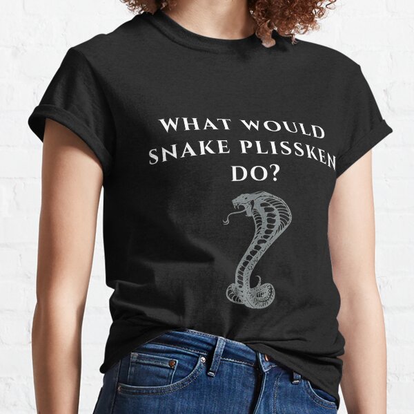  Escape from New York T-Shirt Snake Plissken Natural Tee :  Clothing, Shoes & Jewelry