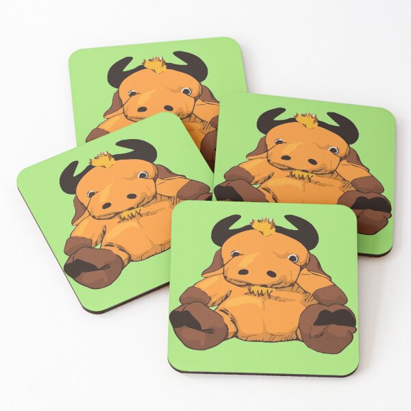 Item preview, Baby Bull Sitting Pretty With Big Horns designed and sold by AVOGATO KITTY KAT  CAT.