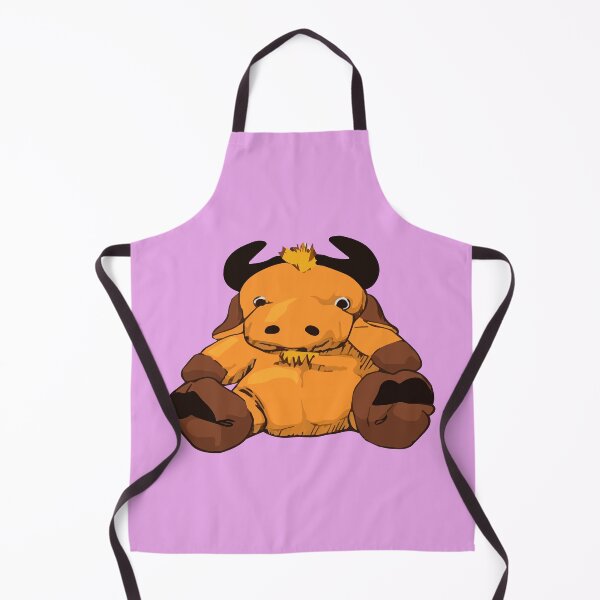Aperçu de l'œuvre Bébé taureau assis assez avec de grandes cornes créée et vendue par AVOGATO KITTY KAT CAT.