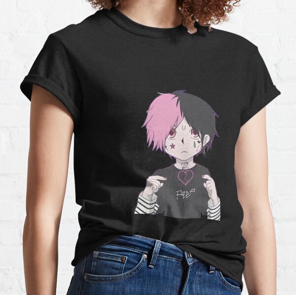Lil peep anime Classic T-Shirt