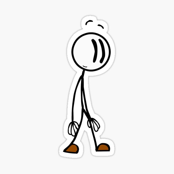 Henry Stickman doing the distraction dance Him angry