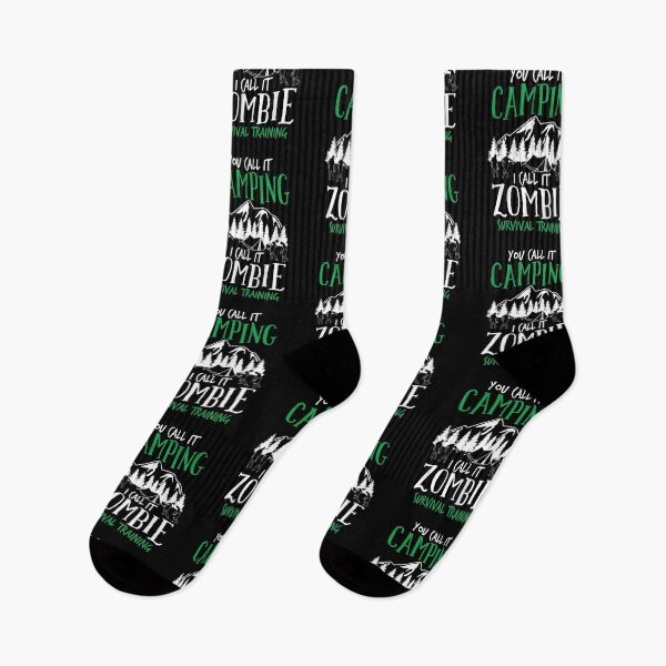 Item preview, I Call It Zombie Survival Training Halloween Trick Or Treat print designed and sold by BUBLTEES.
