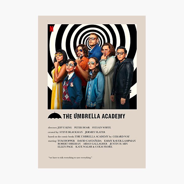 The Umbrella Academy- Alternate Cover Photographic Print