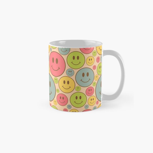 Smiley Face Cup, Custom Smiley Faces Cup, Aesthetic Happy Faces Cup