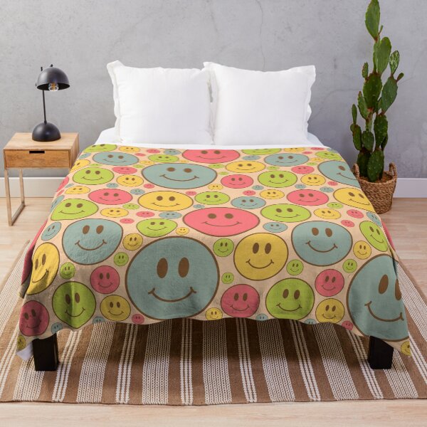 Item preview, Smiley Faces worn look Pattern designed and sold by Funful.