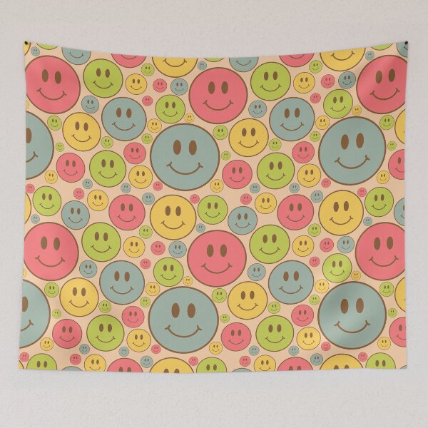Item preview, Smiley Faces worn look Pattern designed and sold by Funful.
