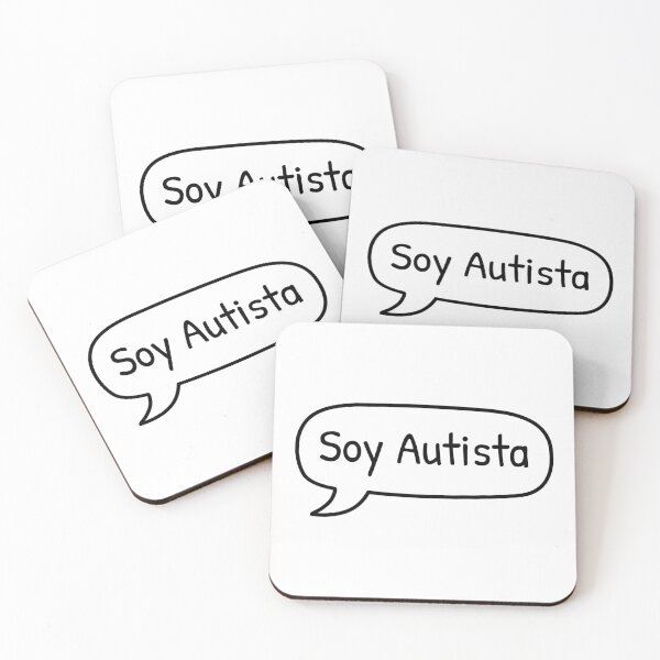Item preview, "I'm Autistic" - Black Lines Speech Bubble designed and sold by Magda Montero.