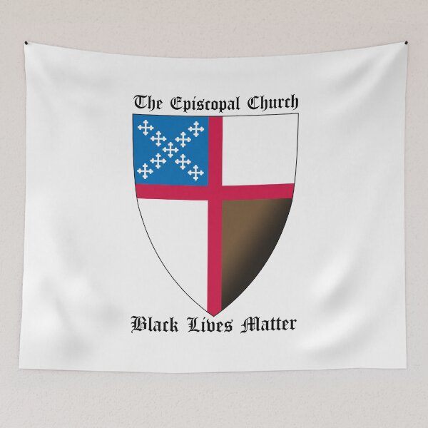 Item preview, The Episcopal Church Shield Black Lives Matter 3 designed and sold by litmusician.