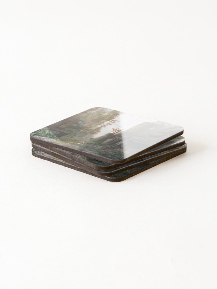 Thumbnail 4 of 5, Coasters (Set of 4), Desolation 1 designed and sold by Rhuven.