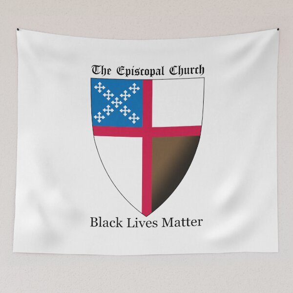 Item preview, The Episcopal Church Shield Black Lives Matter 4 designed and sold by litmusician.