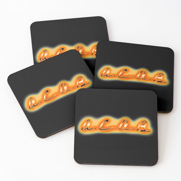 Item preview, A.C.A.B Orange Airbrush Text designed and sold by n rodriguez.