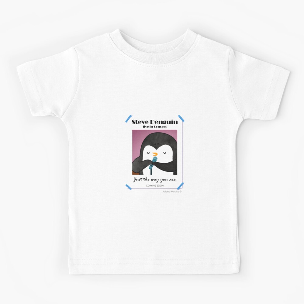 Steve Penguin Live in Concert Promo Poster Kids T-Shirt