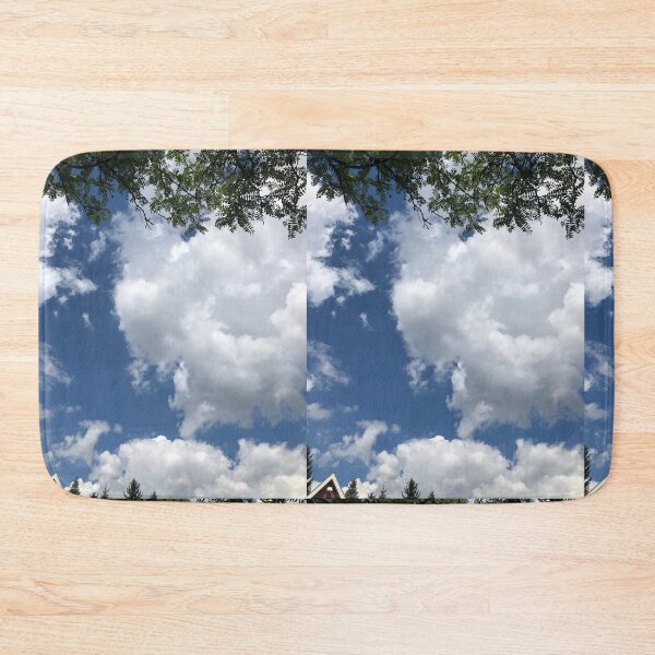 Item preview, White Clouds Blue Sky designed and sold by Kaushal Pal.