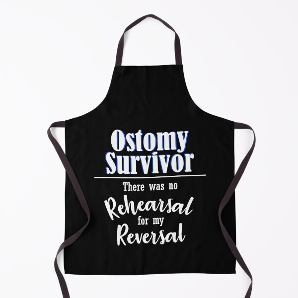 Item preview, Ostomy Survivor No Rehearsal for My Reversal Stoma Bag Colon Cancer designed and sold by wordsonly.