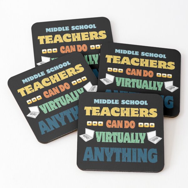 Item preview, Middle School Teachers Can Do Virtually Anything designed and sold by d1mology.
