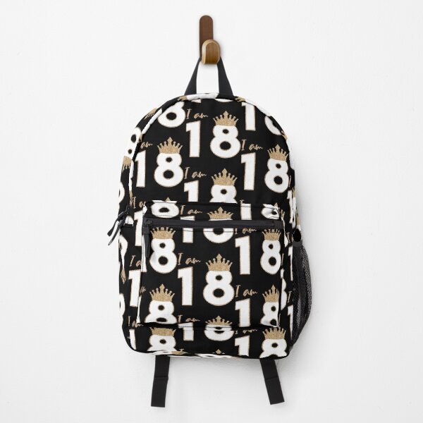 Item preview, I am eighteen eighteenth birthday gift 18 girl birthday designed and sold by SANA MAMOUN ALAJJAN .